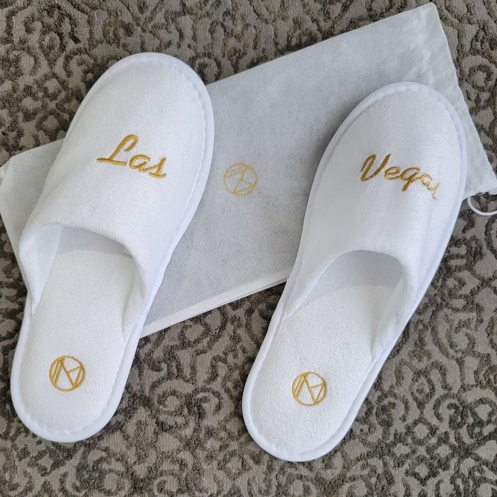 Las Vegas Slippers. Never Worn